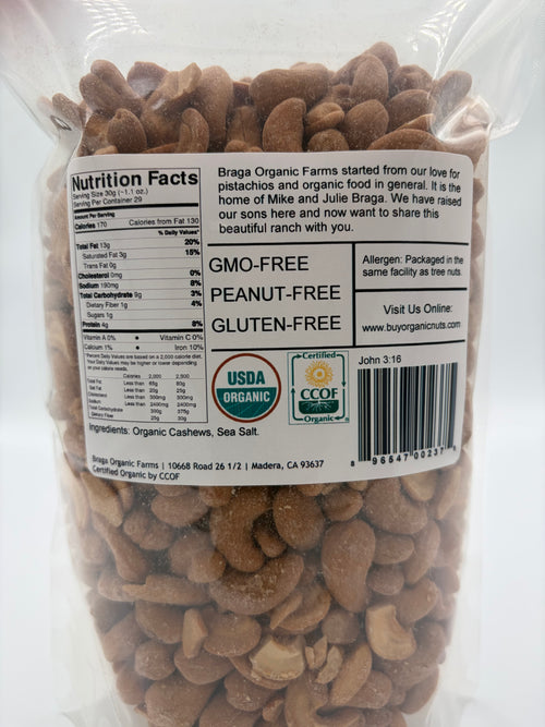 Organic Cashews